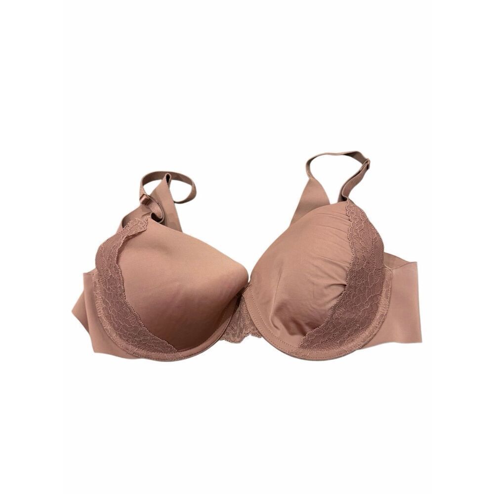 Soma Vanishing 360 Perfect Coverage Pink Lace Bra-Size 36B